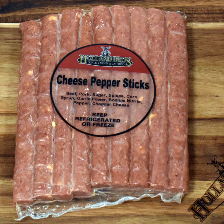 Cheese And Pepper Snack Sticks
