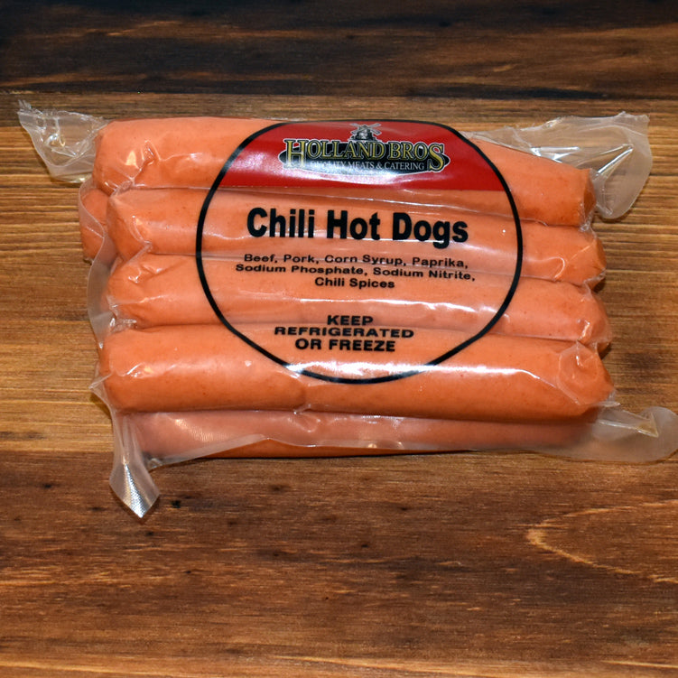 Chili Hot Dogs