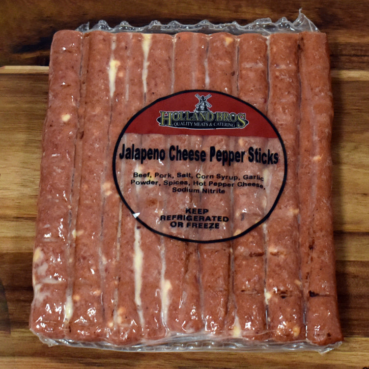 Jalapeno Cheese And Pepper Snack Sticks