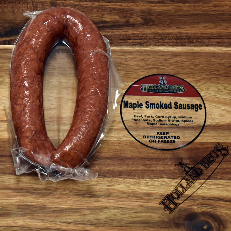 Maple Smoked Sausage