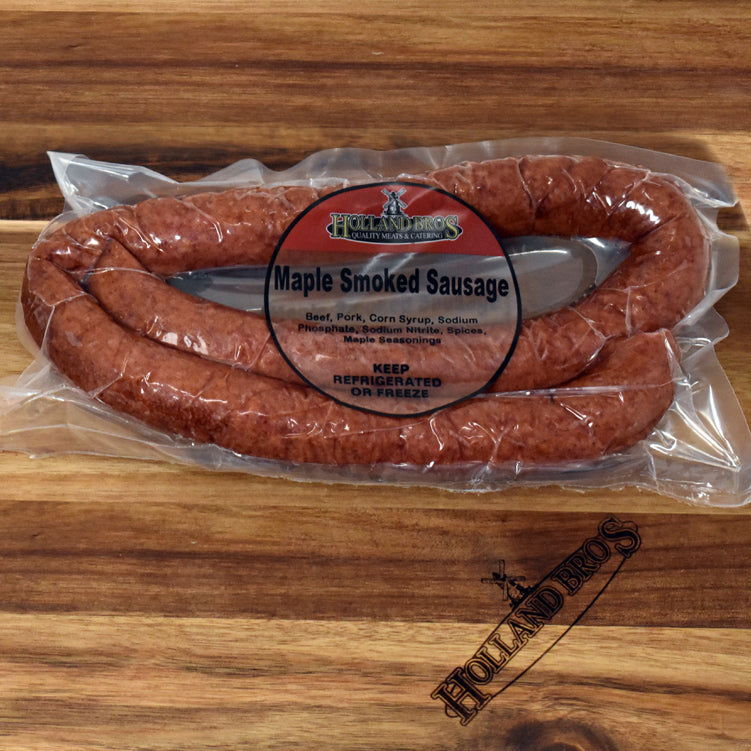 Maple Smoked Sausage