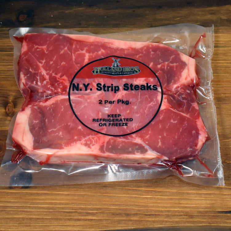 N.Y. Strip Steaks