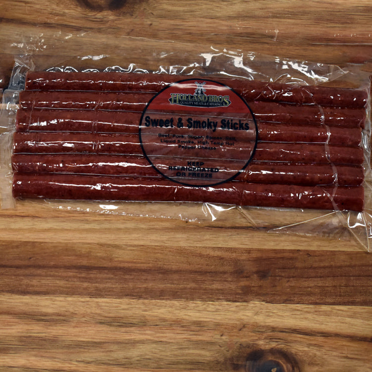 Sweet & Smoky Snack Sticks