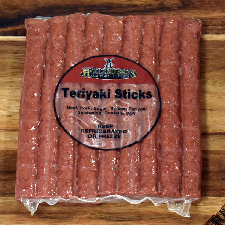 Ty Roti Sticks Teriyaki Snack Sticks – Holland Bros. Meats